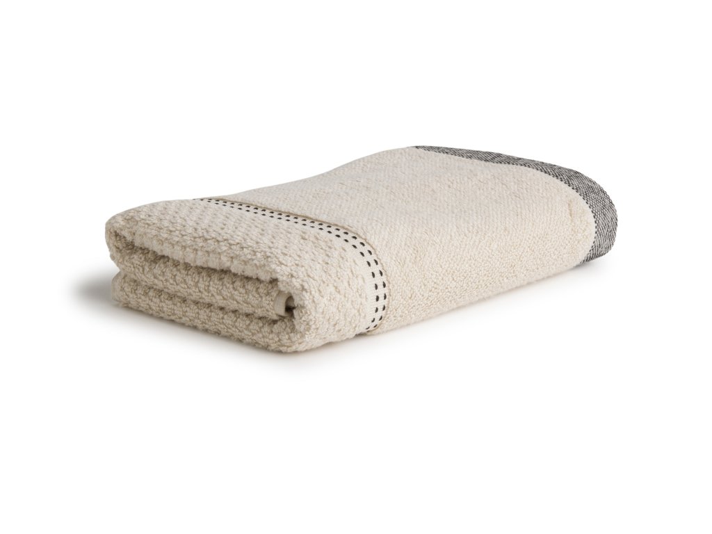 NEW HERITAGE ručník PEARLS AND STITCHES 50 x 100 cm, angora