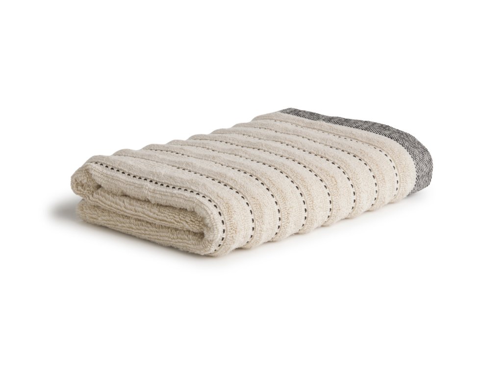 NEW HERITAGE ručník WAVES AND STITCHES 50 x 100 cm angora