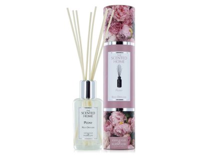 Difuzér THE SCENTED HOME - PEONY (pivoňka), 150 ml