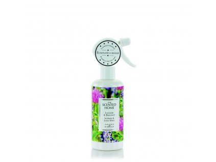 Vonný bytový sprej LAVENDER & BERGAMOT (levandule a bergamot) THE SCENTED HOME, 300 ml