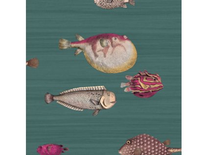 Tapeta ACQUARIO 12024, kolekce FORNASETTI