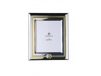 ROSENTHAL VERSACE FRAMES VHF6 - Silver Gold Rámeček na fotografie 20 x 25 cm