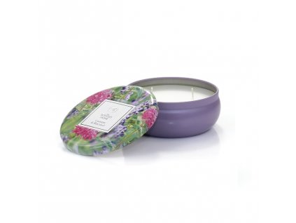 Vonná svíčka THE SCENTED HOME - LAVENDER & BERGAMOT (levandule a bergamot), 220 g