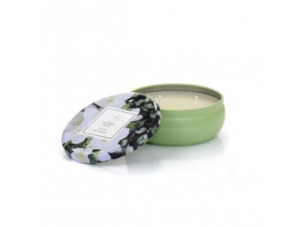 Vonná svíčka THE SCENTED HOME - JASMINE & TUBEROSE (jasmín a tuberóza), 220g