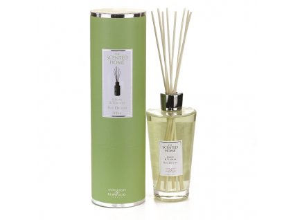 Difuzér THE SCENTED HOME - JASMINE & TUBEROSE (jasmín a noční hyacint), 500 ml