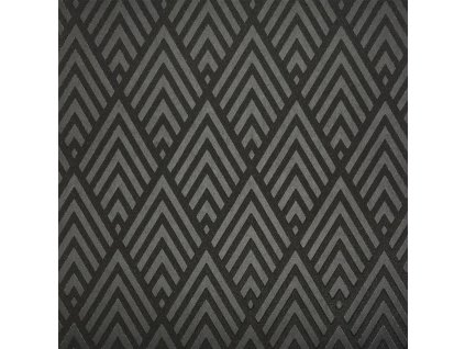 Tapeta JAZZ AGE GEOMETRIC - CHARCOAL, kolekce SIGNATURE PENTHOUSE SUITE