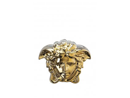 ROSENTHAL VERSACE MEDUSA GRANDE Váza 15 cm zlatá