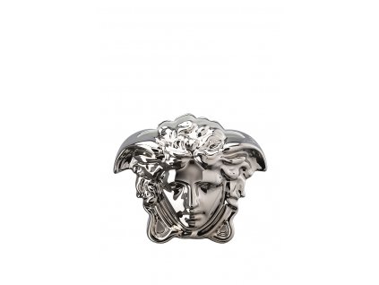ROSENTHAL VERSACE MEDUSA GRANDE Váza 15 cm stříbrná