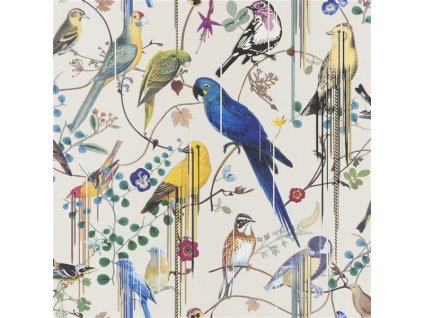 Tapeta BIRDS SINFONIA - JONC, kolekce HISTOIRES NATURELLES