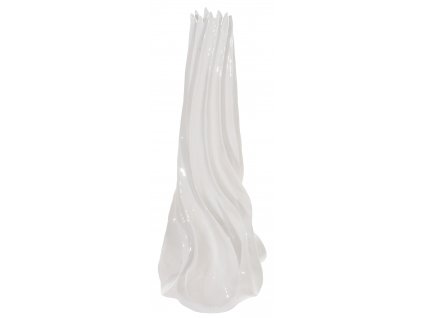 Keramická váza bílá 78 cm