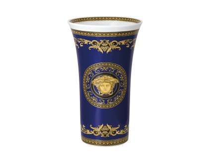 ROSENTHAL VERSACE MEDUSA BLUE Váza 34 cm