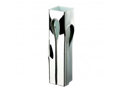 ROSENTHAL LAPP ZAHA HADID Váza platinová 37 cm +