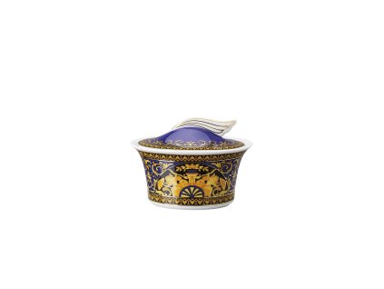 ROSENTHAL VERSACE MEDUSA BLUE Cukřenka 3