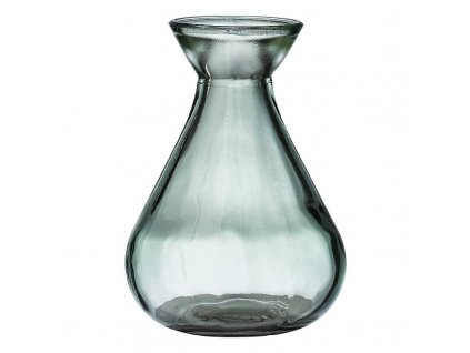 Skleněná váza ALIANA S, zelená, 7,5 x 10,5 cm