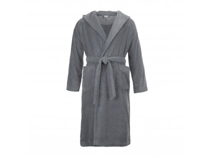 Bavlněný froté župan s kapucí MÖVE, stone L