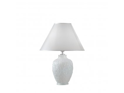 CHIARA stolní lampa bílá, výška 30 cm