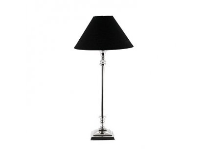 Stolní lampa ESMERALDA 43 cm, stříbrná