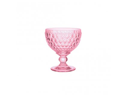 Široká sklenice na šampaňské z kolekce BOSTON růžová +