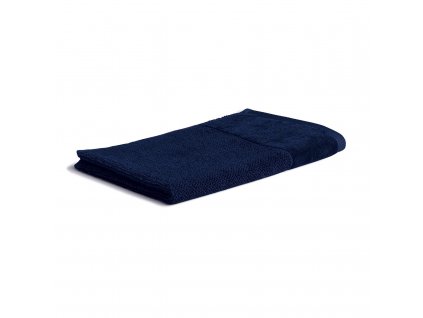 Bambusový ručník 30x50 cm hlubinná modrá