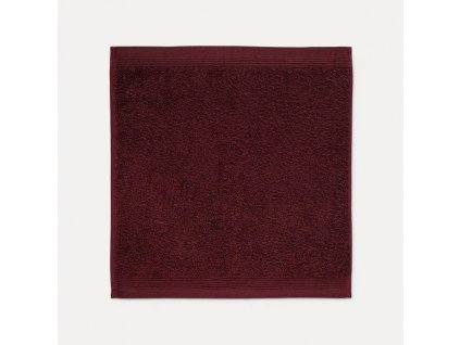 SUPERWUSCHEL ručník 30x30 cm burgundy