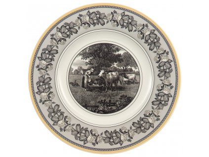 Salátový mělký talíř z kolekce AUDUN FERME
