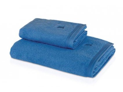SUPERWUSCHEL ručník 60 x 110 cm modrá chrpa