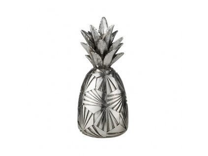 Ananas SERAFINA 25 cm, stříbrný