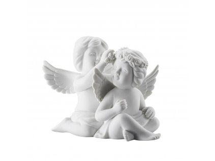 ROSENTHAL ANGEL Pár andělíčků s věncem, střední