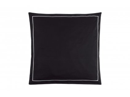 Povlak na polštář SATIN PREMIUM 50 x 70 cm, černá