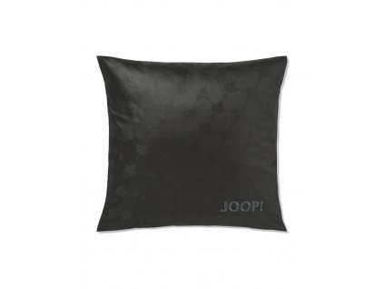 Povlak na polštář JOOP! CORNFLOWER 80 x 80 cm, černý