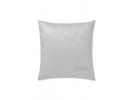Povlak na polštář JOOP! CORNFLOWER 80 x 80 cm, stříbrný