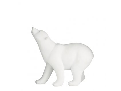 Dekorační lední medvěd SERAFINA 15 cm
