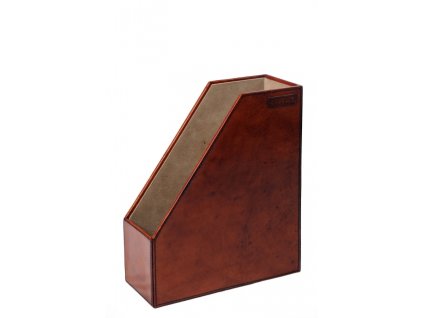 Kožený pořadač na dokumenty A4 WILLIAM, cognac 10,5 x 26 x 31 cm