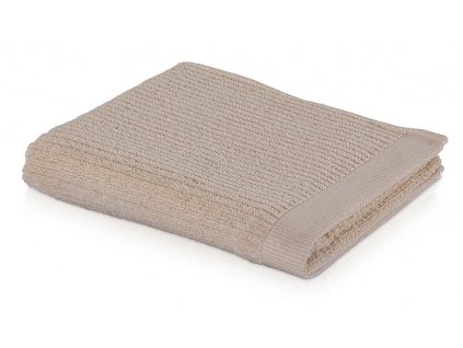 Ručník žebrovaný WELLBEING, barva cashmere, 50 x 100 cm