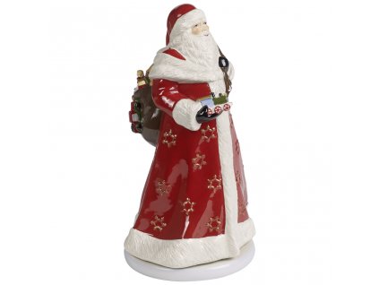 Otočná hrací skříňka CHRISTMAS TOYS MEMORY Santa