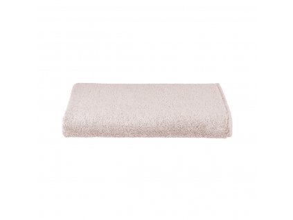 Bavlněný ručník na ruce PURE s úzkou bordurou 50 x 100 cm, starorůžová
