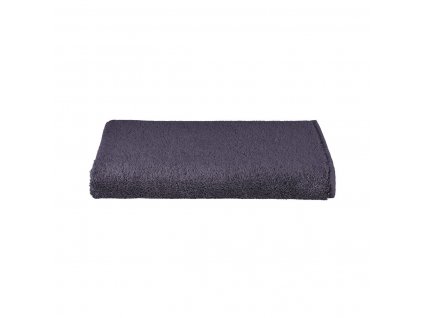 Bavlněný ručník PURE s úzkou bordurou 70 x 140 cm, modro -  fialová