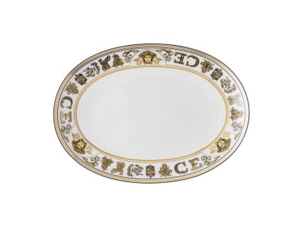 ROSENTHAL VERSACE VIRTUS GALA WHITE Tác 33 cm