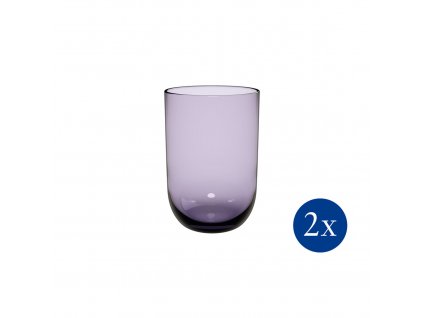 Sada sklenic na long drink z kolekce Like Glass Lavender, 2 ks