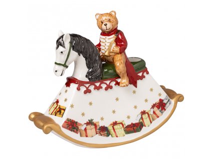 Vánoční dekorace CHRISTMAS TOYS Houpací kůň