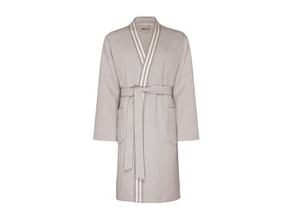 Vaflové kimono z kolekce TIMELESS bílo béžové L