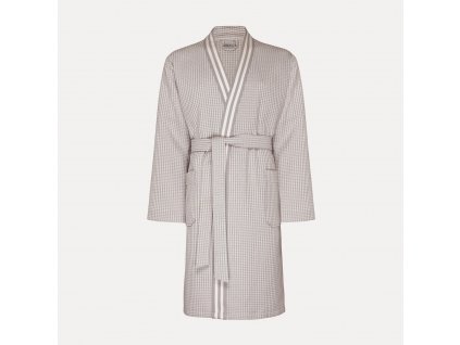 Vaflové kimono z kolekce TIMELESS bílo béžové S