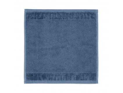 Bambusový ručník 30 x 30 cm šedo-modrý