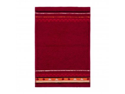 COUNTRY ručník 30 x 50 cm, červená