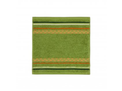 COUNTRY ručník 30 x 30 cm, zelená