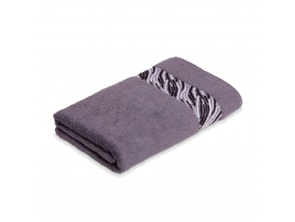 SHADOW ručník 50 x 100 cm, šedá
