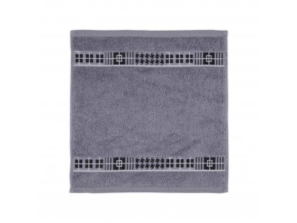 FJORD ručník 30 x 30 cm, šedá