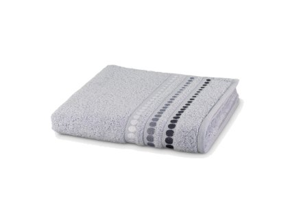 LINE POINTS ručník 50 x 100 cm, světle šedá