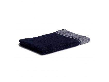 BROOKLYN ručník s bordurou 30 x 50 cm, modrý
