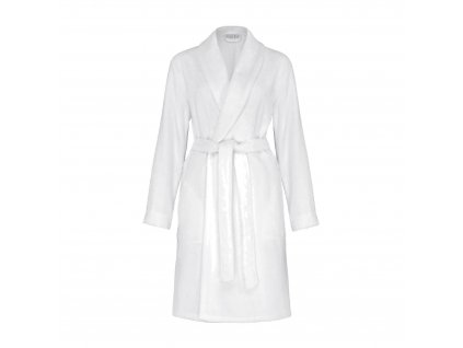 Dámský župan s šálovým límcem HOMEWEAR snow, vel. 44